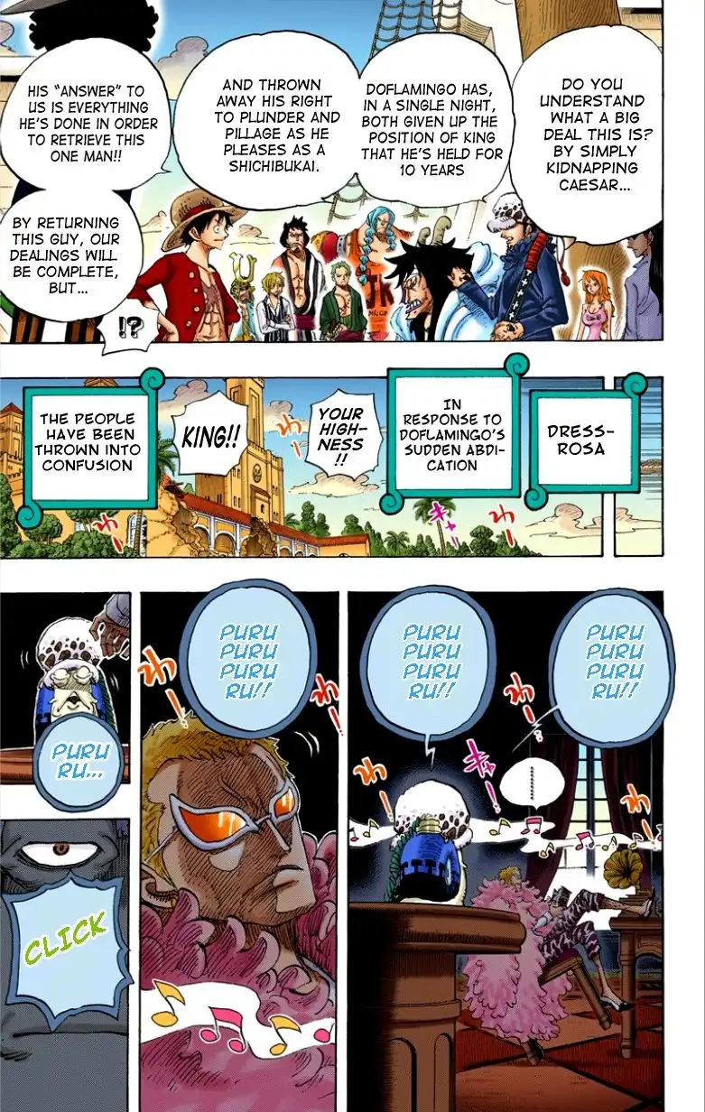 One Piece - Digital Colored Comics Chapter 699 18